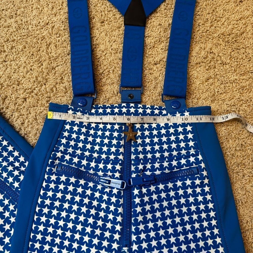Goldbergh Starski Team Player Ski Pants High End Ski Pants Worn Once US 4 Blue - Picture 3 of 7